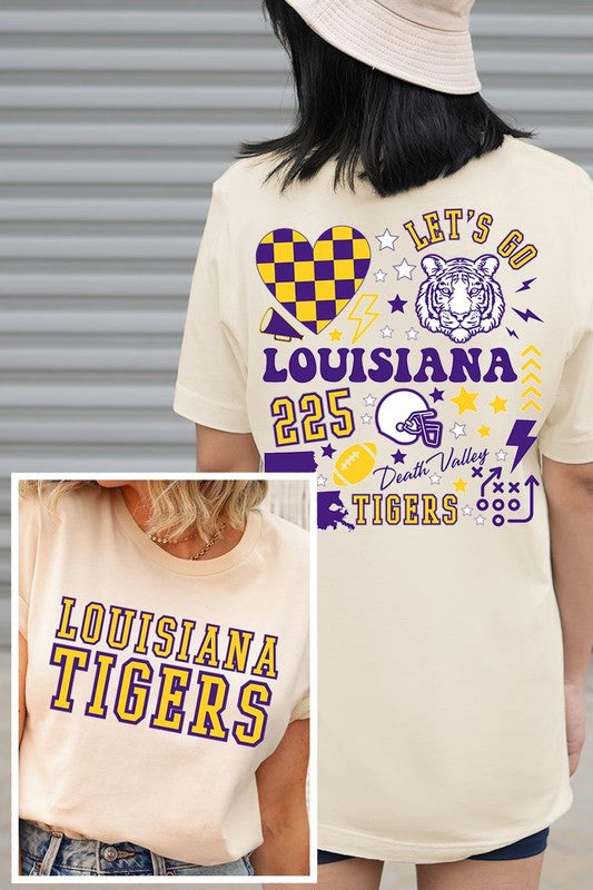 Let's Go Louisiana | Graphic Tee