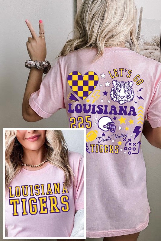 Let's Go Louisiana | Graphic Tee