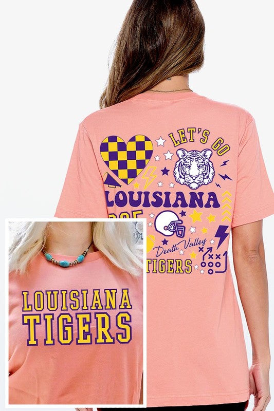 Let's Go Louisiana | Graphic Tee