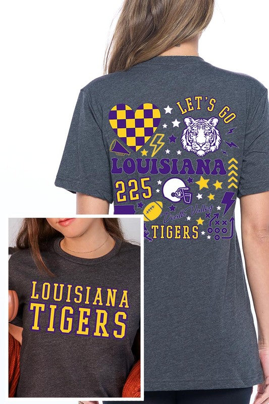 Let's Go Louisiana | Graphic Tee