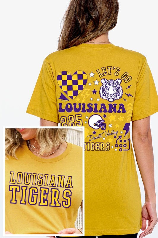 Let's Go Louisiana | Graphic Tee