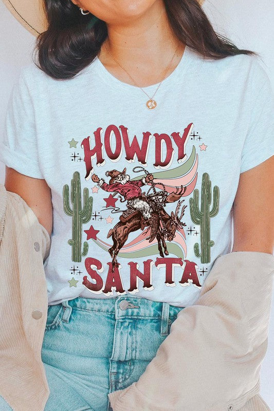 Howdy Santa | Tee