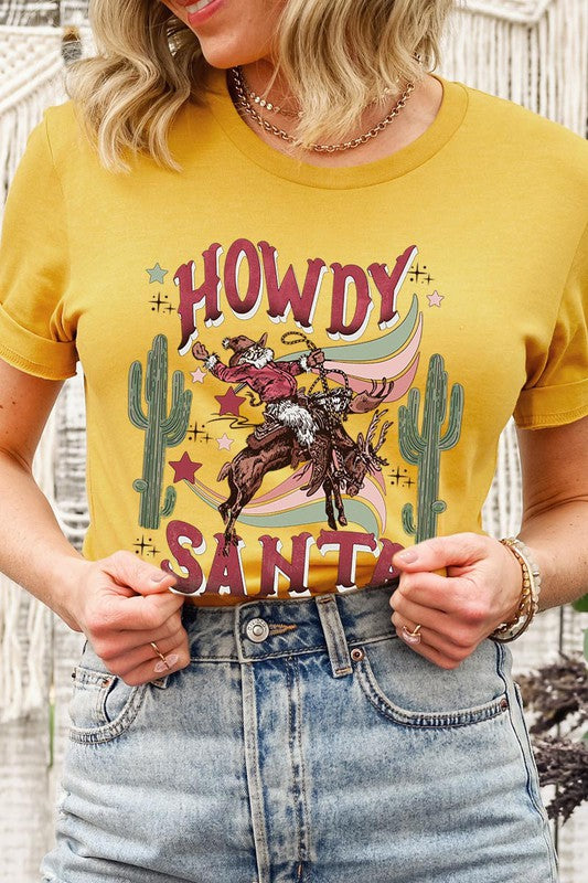 Howdy Santa | Tee