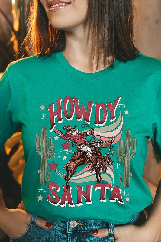 Howdy Santa | Tee