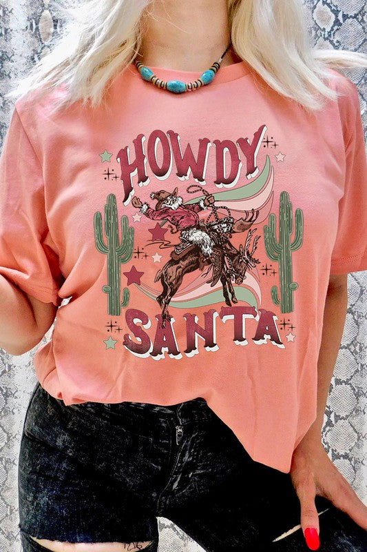 Howdy Santa | Tee