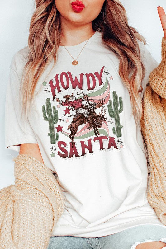 Howdy Santa | Tee