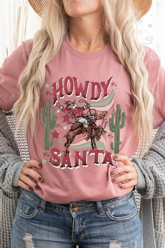 Howdy Santa | Tee