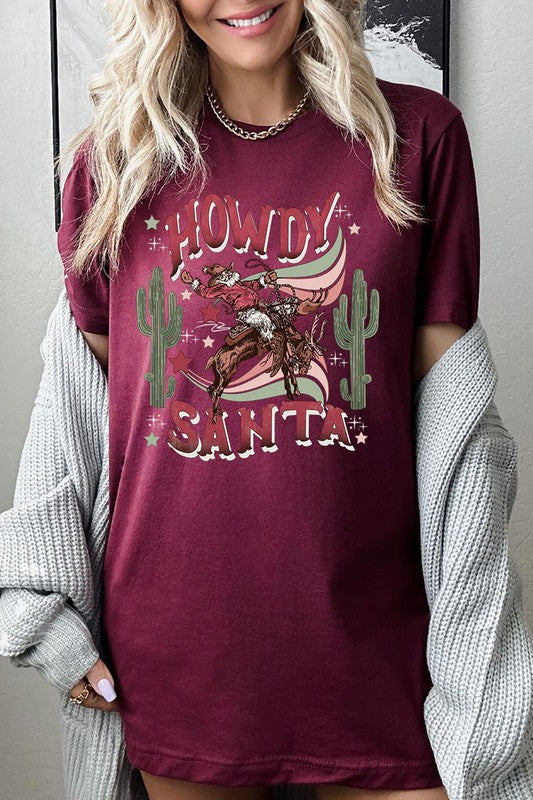 Howdy Santa | Tee