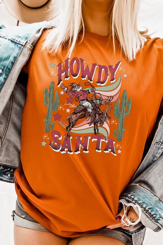Howdy Santa | Tee