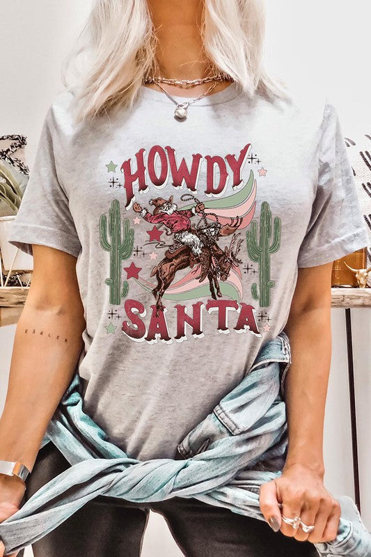 Howdy Santa | Tee