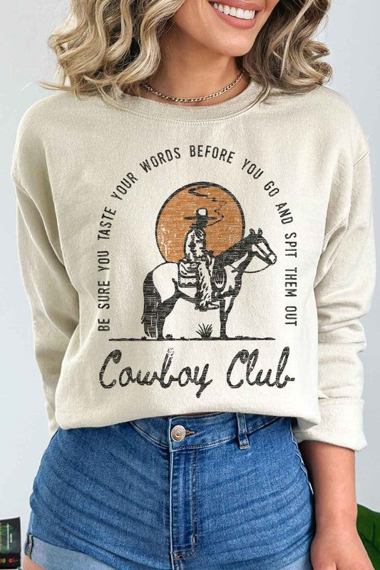 Cowboy Club | Sweatshirt