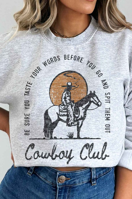Cowboy Club | Sweatshirt