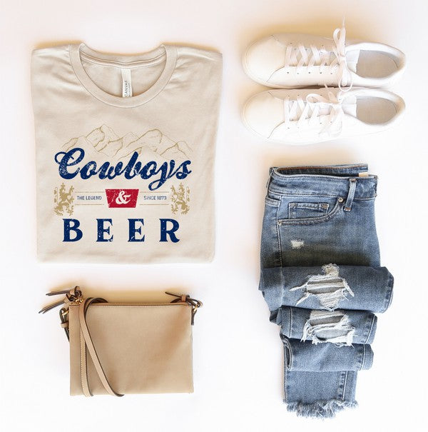 Cowboys and Beer | Graphic Tee