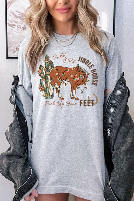 Giddy Up Jingle Horse | Tee
