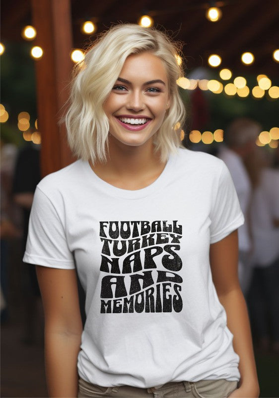 Football Turkey Naps and Memories | Tee