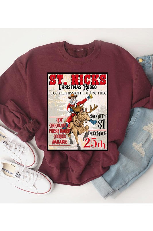 St. Nick's Rodeo | Sweatshirt