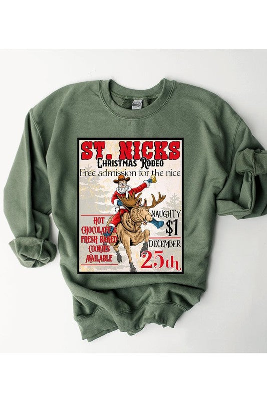 St. Nick's Rodeo | Sweatshirt