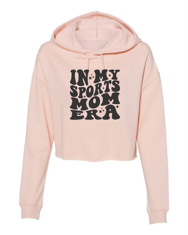 In My Sports Mom Era | Cropped Hoodie