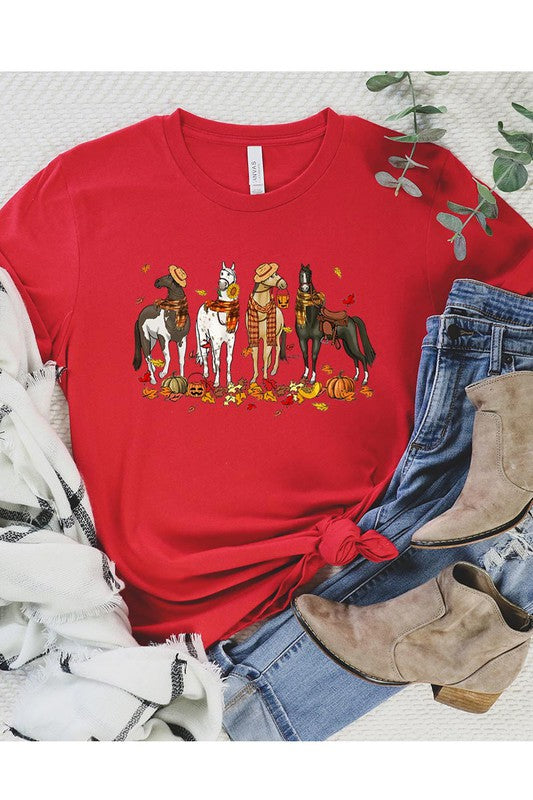 Fall Horses | Graphic Tee