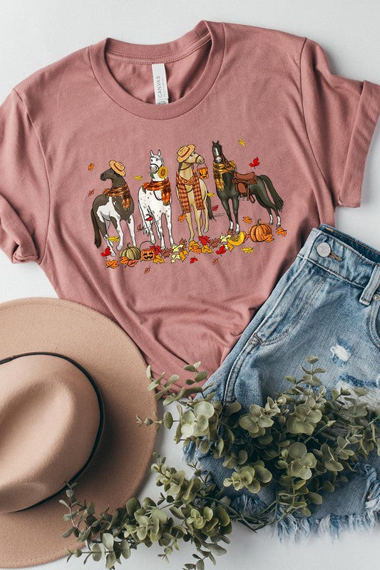Fall Horses | Graphic Tee