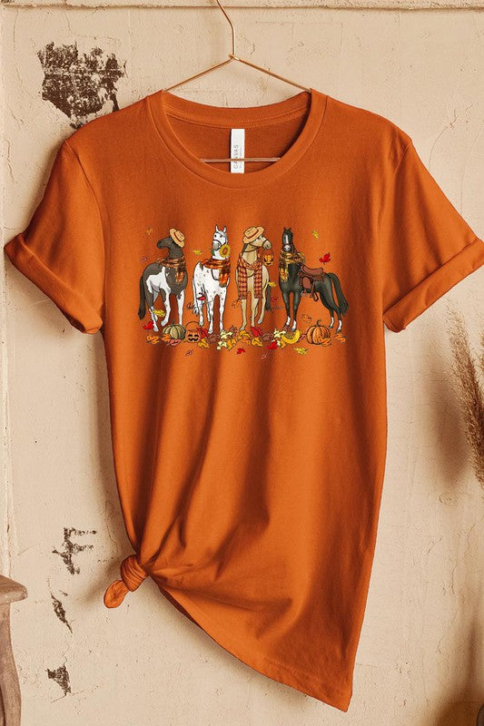 Fall Horses | Graphic Tee