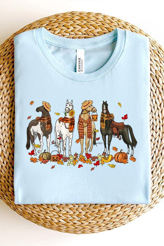 Fall Horses | Graphic Tee