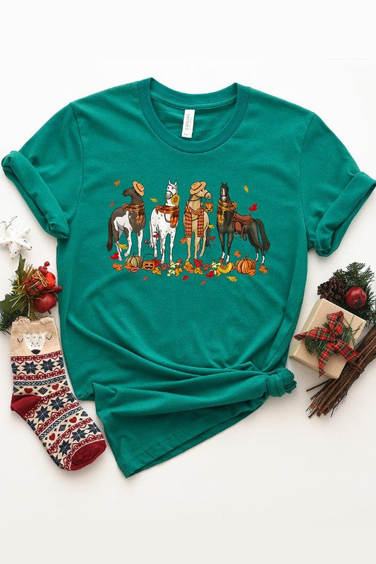 Fall Horses | Graphic Tee