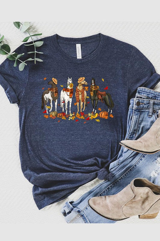 Fall Horses | Graphic Tee