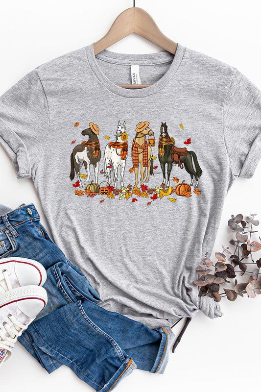 Fall Horses | Graphic Tee