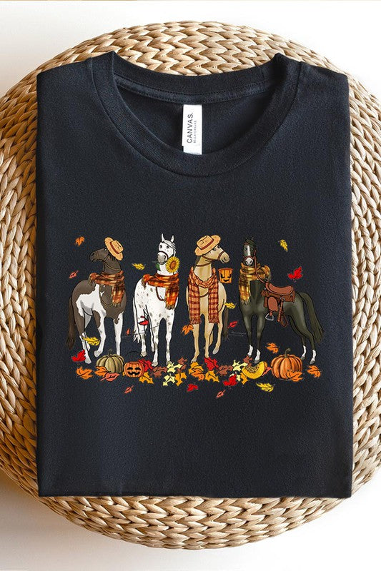 Fall Horses | Graphic Tee
