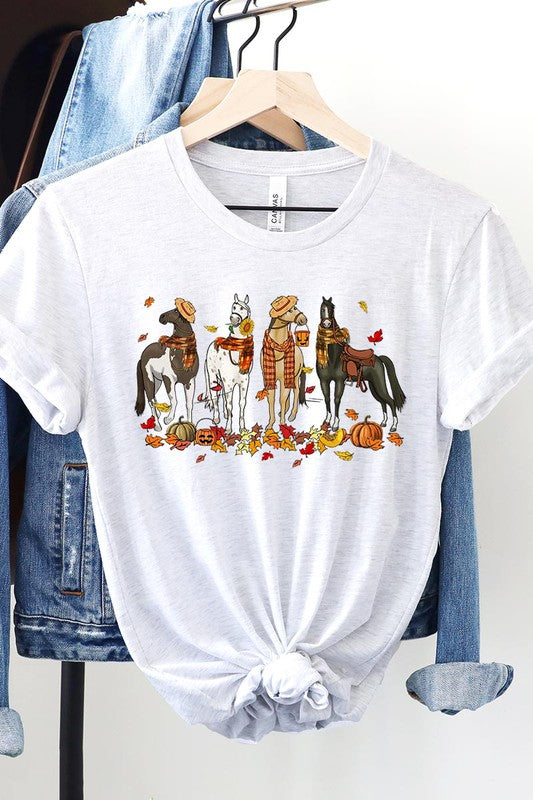 Fall Horses | Graphic Tee