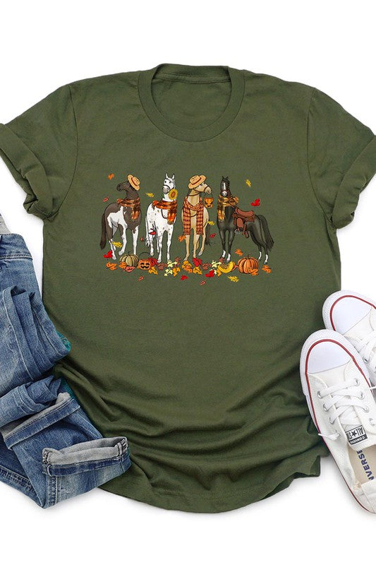 Fall Horses | Graphic Tee