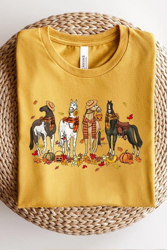 Fall Horses | Graphic Tee