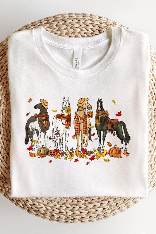 Fall Horses | Graphic Tee