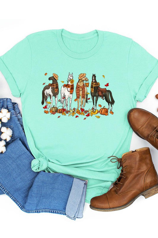 Fall Horses | Graphic Tee