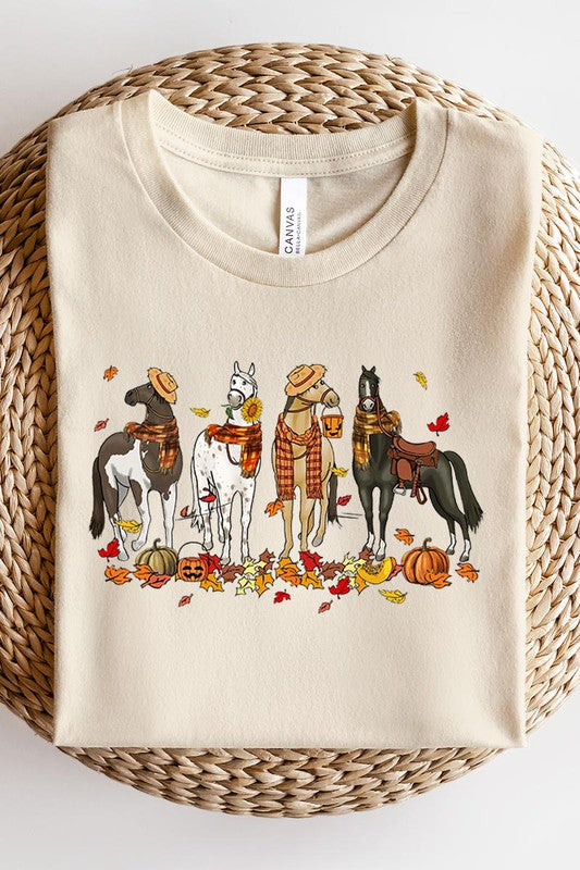 Fall Horses | Graphic Tee