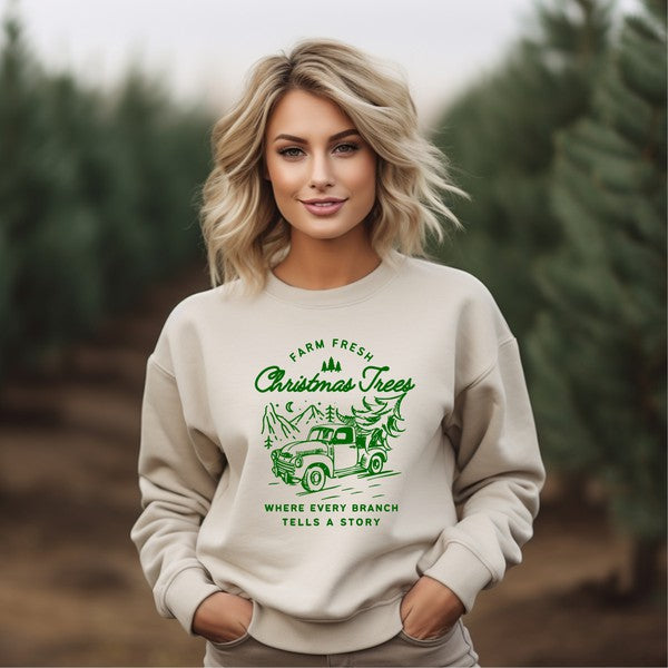 Farm Fresh Christmas Trees | Sweatshirt