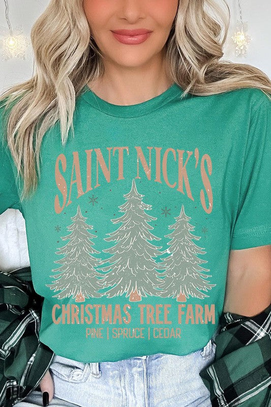 Saint Nick's Christmas Tree Farm | Tee