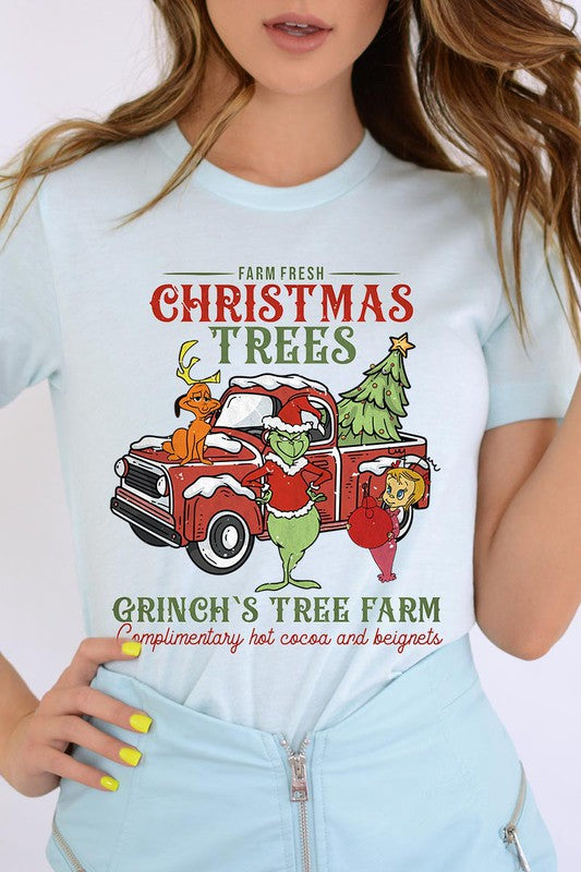 Grinch's Tree Farm | Graphic Tee
