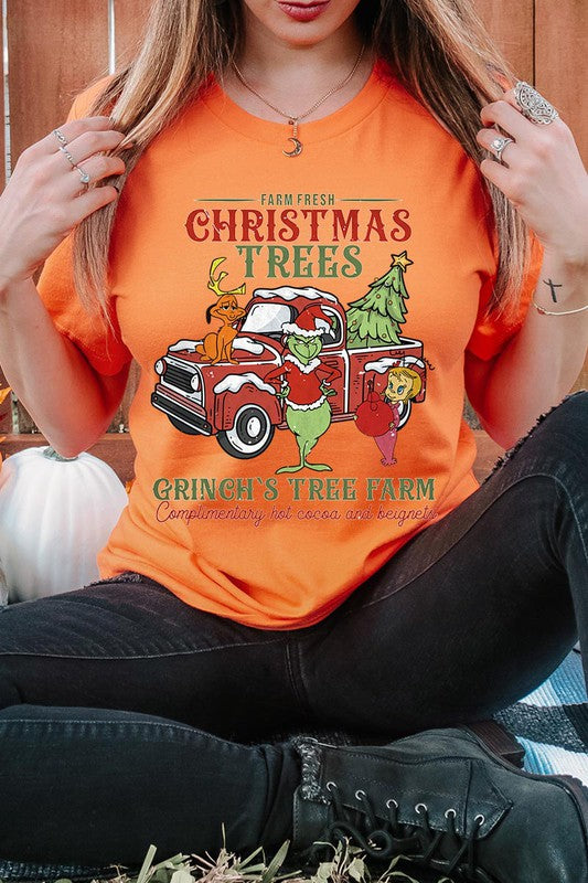 Grinch's Tree Farm | Graphic Tee