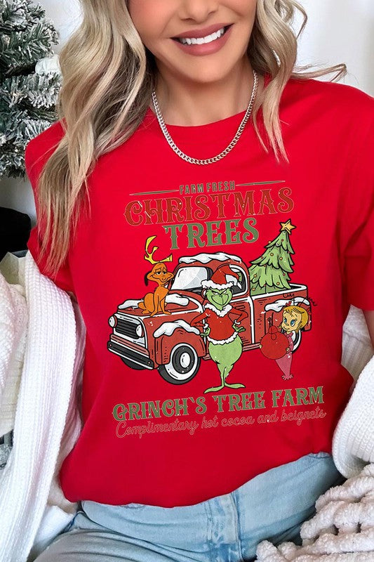 Grinch's Tree Farm | Graphic Tee
