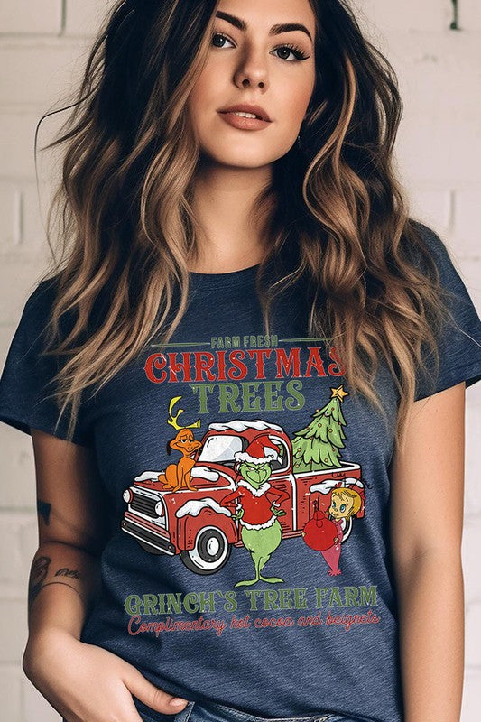 Grinch's Tree Farm | Graphic Tee