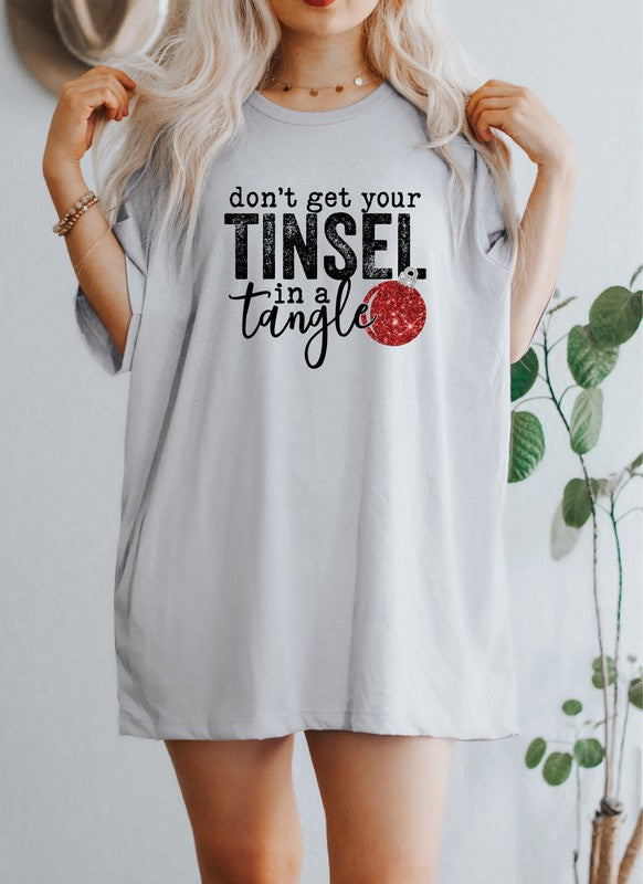 Don't Get Your Tinsel in a Tangle | Graphic Tee