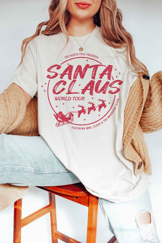 Santa Claus World Tour | Graphic Tee