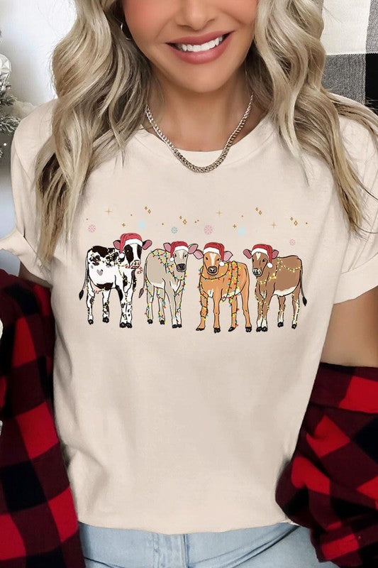 Christmas Cows | Graphic Tee