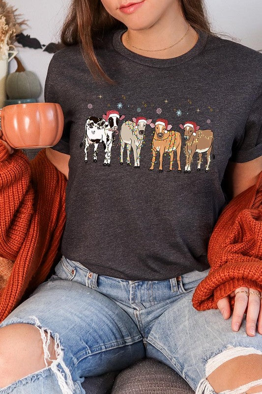 Christmas Cows | Graphic Tee