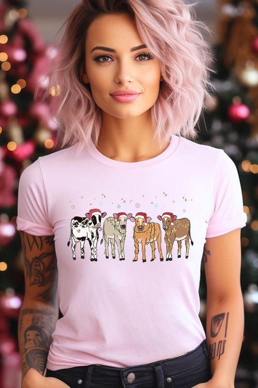 Christmas Cows | Graphic Tee