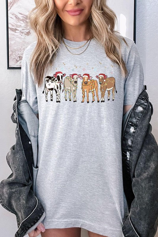 Christmas Cows | Graphic Tee
