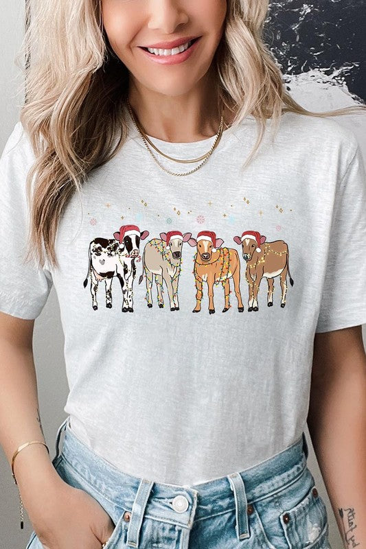 Christmas Cows | Graphic Tee