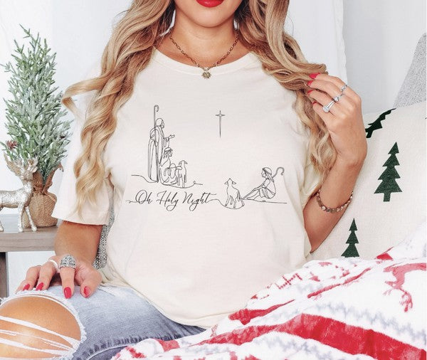 Oh Holy Night | Graphic Tee